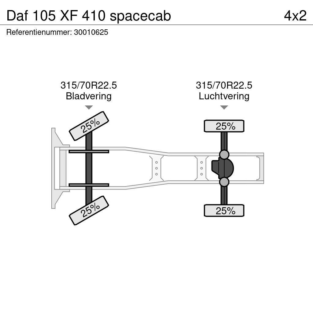 DAF 105 XF 410 spacecab Trekkvogner