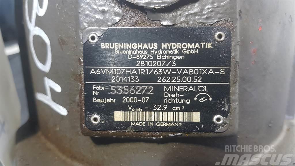 Brueninghaus Hydromatik A6VM107HA1R1/63W -Volvo L30-Drive motor/Fahrmotor Hydraulikk
