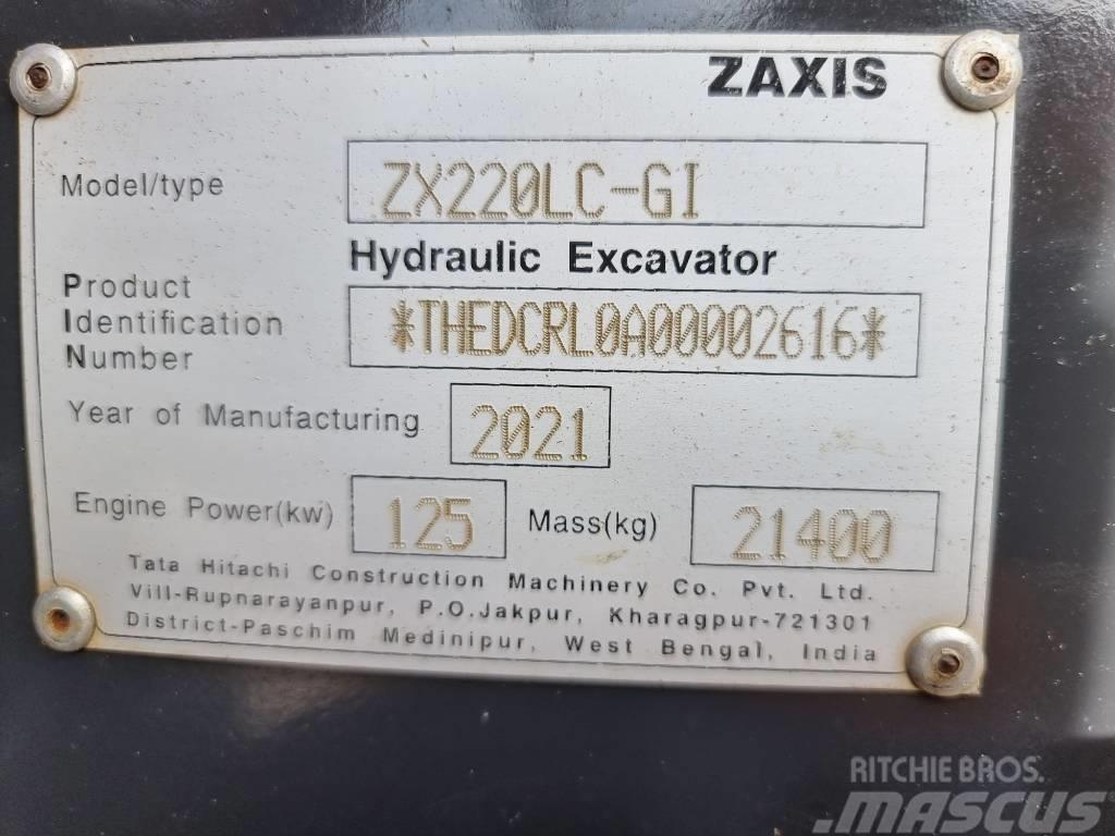 Hitachi ZX 220 LC-GI Beltegraver
