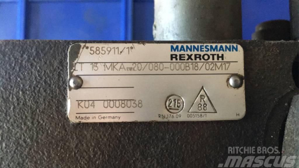 Rexroth MANNESMANN 595911/1 LT 13 MKA-20/080-000B18/02M17 Hydraulikk