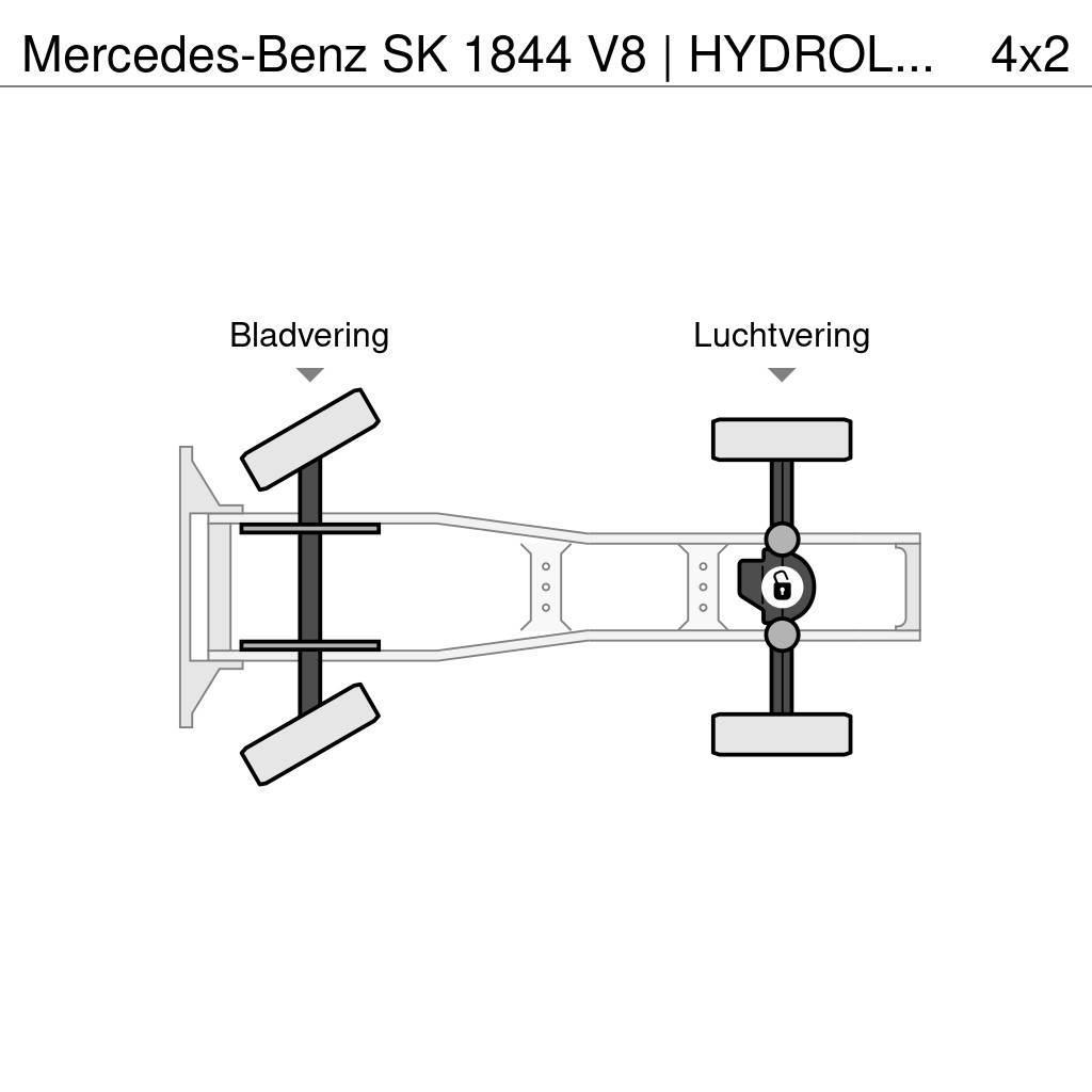 Mercedes-Benz SK 1844 V8 | HYDROLIC | RETARDER | MANUEL GEAR | H Trekkvogner
