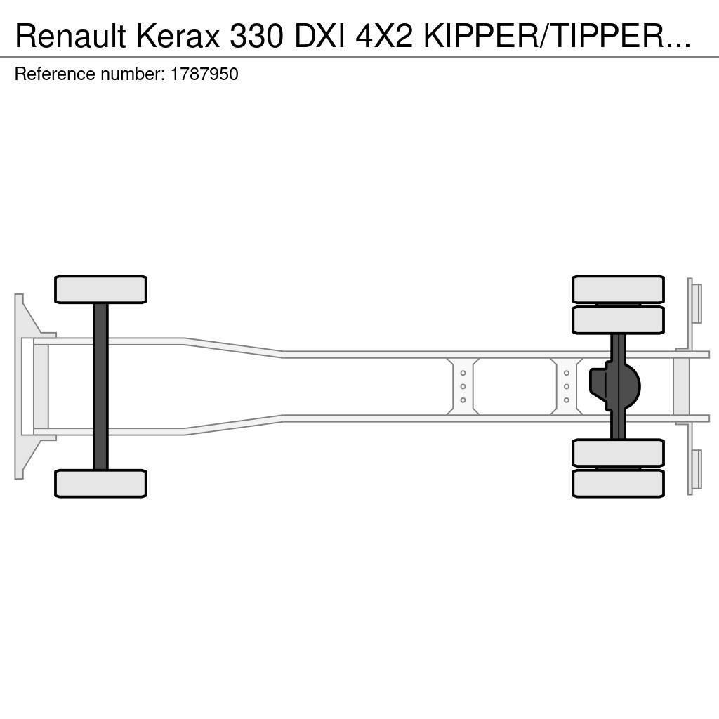 Renault Kerax 330 DXI 4X2 KIPPER/TIPPER ONLY 27.000 KM !!! Tippbil