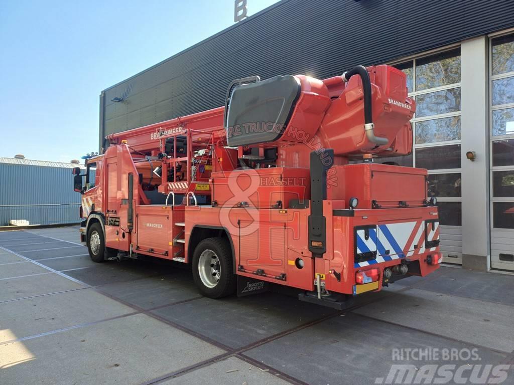 Scania P 360 Brandweer, Firetruck, Feuerwehr - Hoogwerker Brannbil