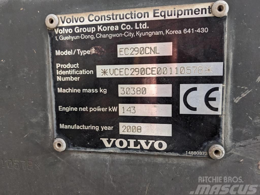 Volvo EC 290 C N L Excavat Beltegraver