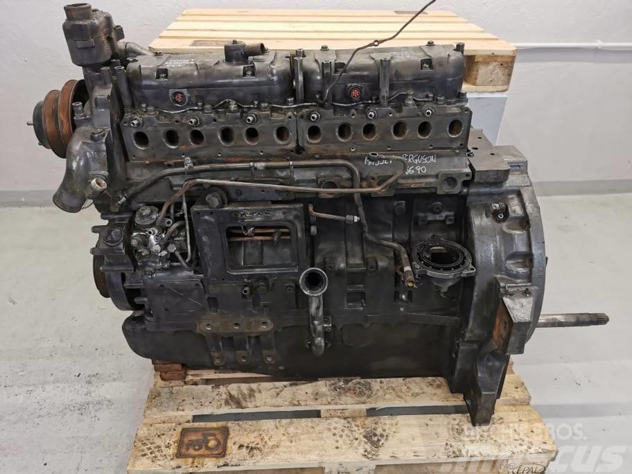 Massey Ferguson 8690 {Agco Power Sisu 84CTA-4V SCR} engine Motorer
