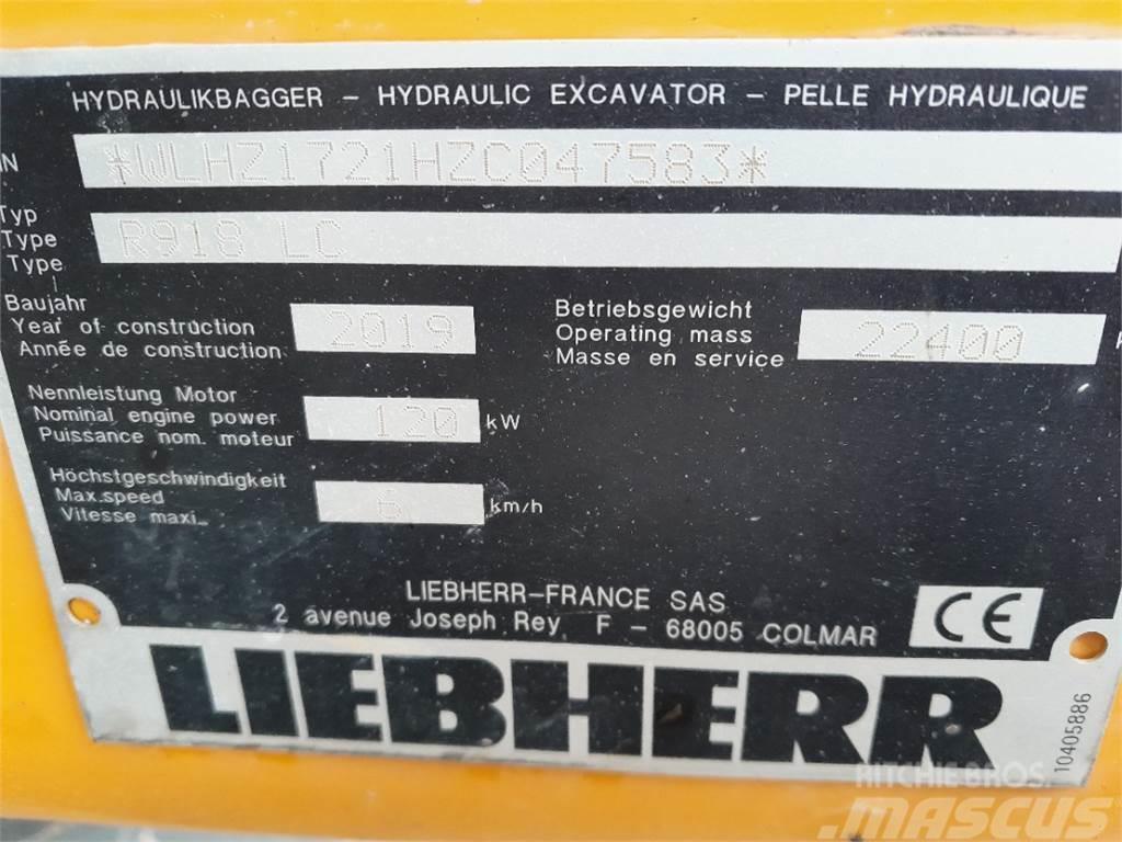 Liebherr R918 LC G6.0 Beltegraver