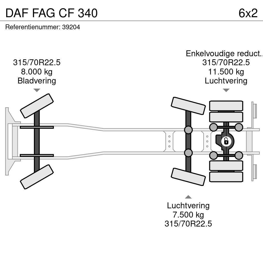 DAF FAG CF 340 Renovasjonsbil