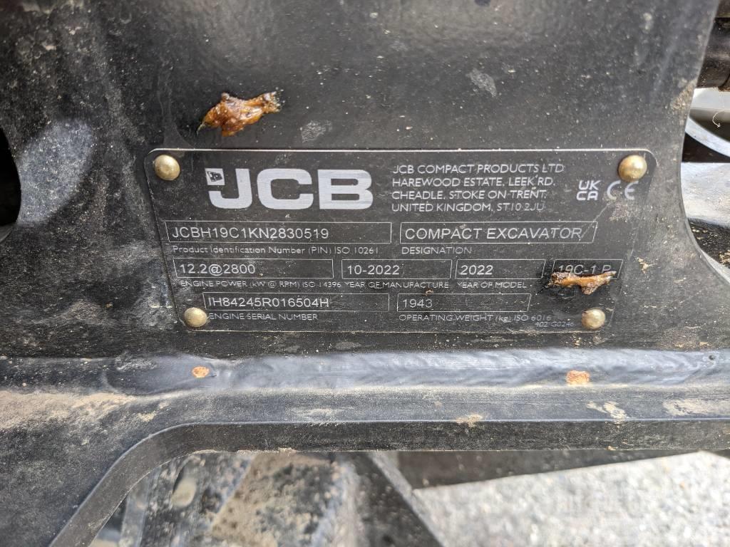 JCB 19C-1P Kompaktbagger / Minibagger Minigravere <7t