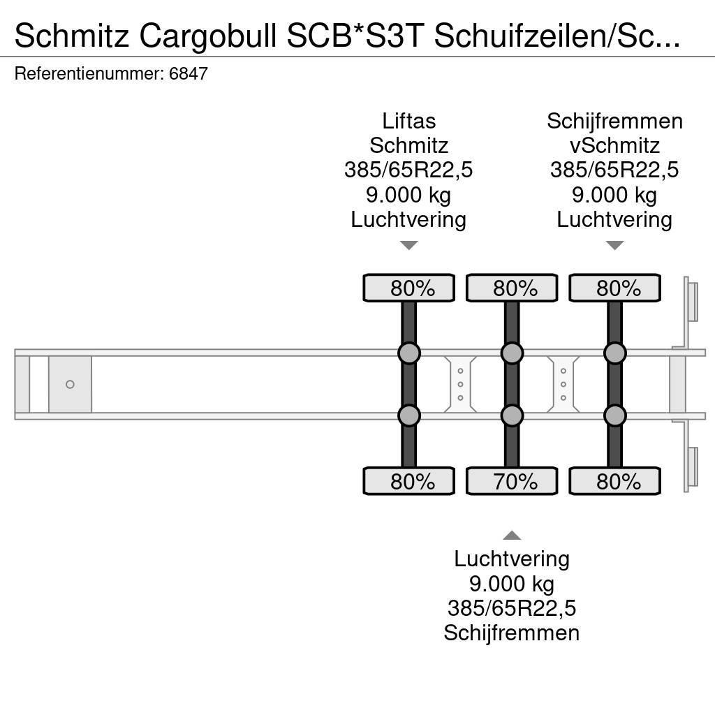 Schmitz Cargobull SCB*S3T Schuifzeilen/Schuifdak Liftas Schijfremmen Gardintrailer