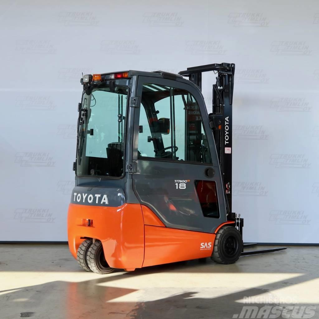 Toyota 8FBET18 (akku 2021) Elektriske trucker