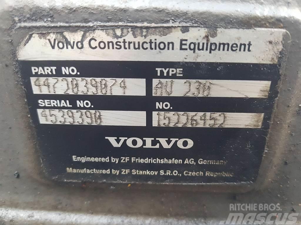 Volvo L30G-VOE15226452-ZF AV-230-Axle/Achse/As Aksler