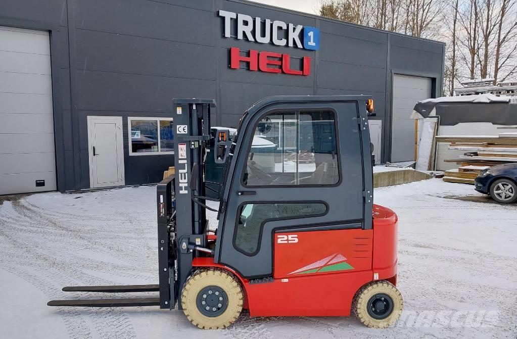 Heli 2,5 tonns el. truck - 4,7 m løftehøyde (PÅ LAGER) Elektriske trucker