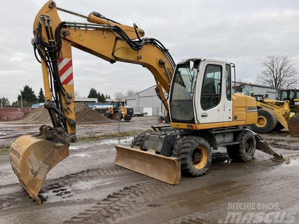 Liebherr A314 All hydr. lines 3 buckets SW 33- 30 Km/h Hjulgravere