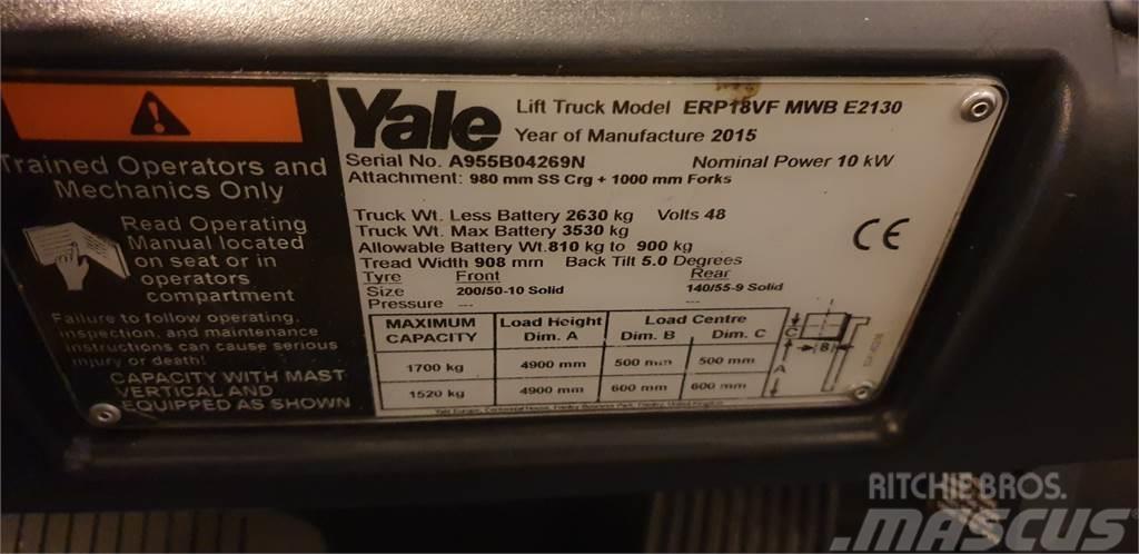 Yale ERP18VF MWB Elektriske trucker