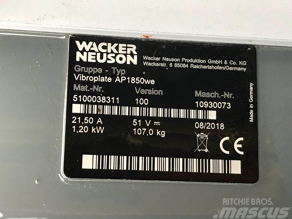 Wacker Neuson AP1850we Vibroplater