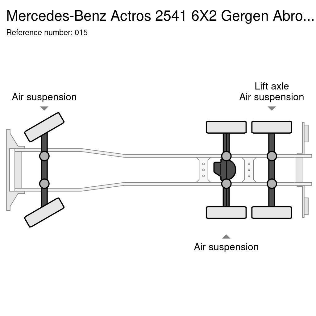 Mercedes-Benz Actros 2541 6X2 Gergen Abroll/Lenkachse/E5 EEV Krokbil