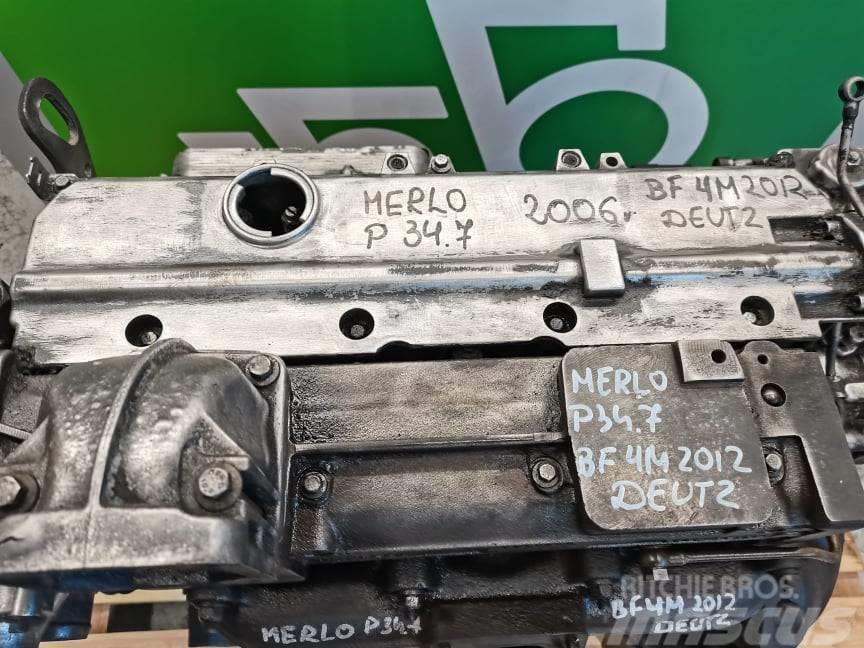 Merlo P 34.7 {Deutz BF4M 2012} hull engine Motorer