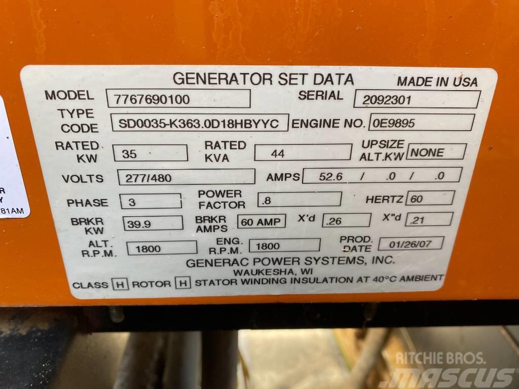 Generac 35 KW Diesel Generatorer