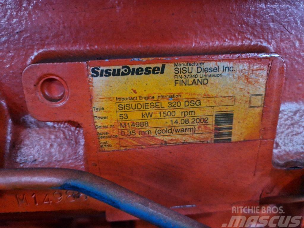  SISUDIESEL 320 DSG Diesel Generatorer