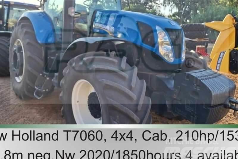 New Holland T7060 - Cab - 210hp / 153kw Tractors