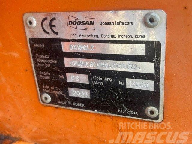 Doosan DX 180 LC Beltegraver