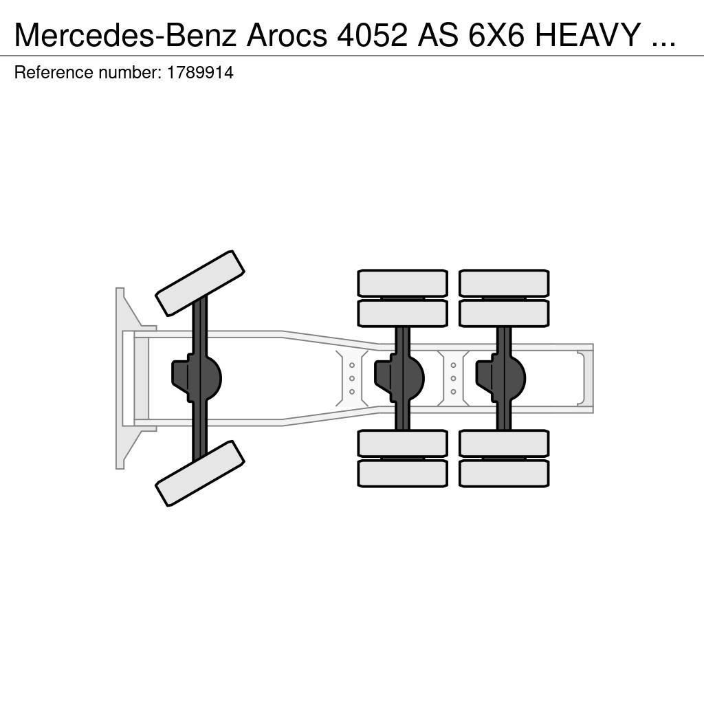 Mercedes-Benz Arocs 4052 AS 6X6 HEAVY DUTY TRACTOR NEW !!! 2X IN Trekkvogner