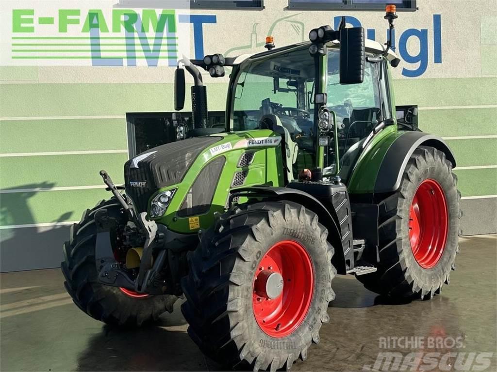 Fendt 516 vario s4 profi plus Traktorer