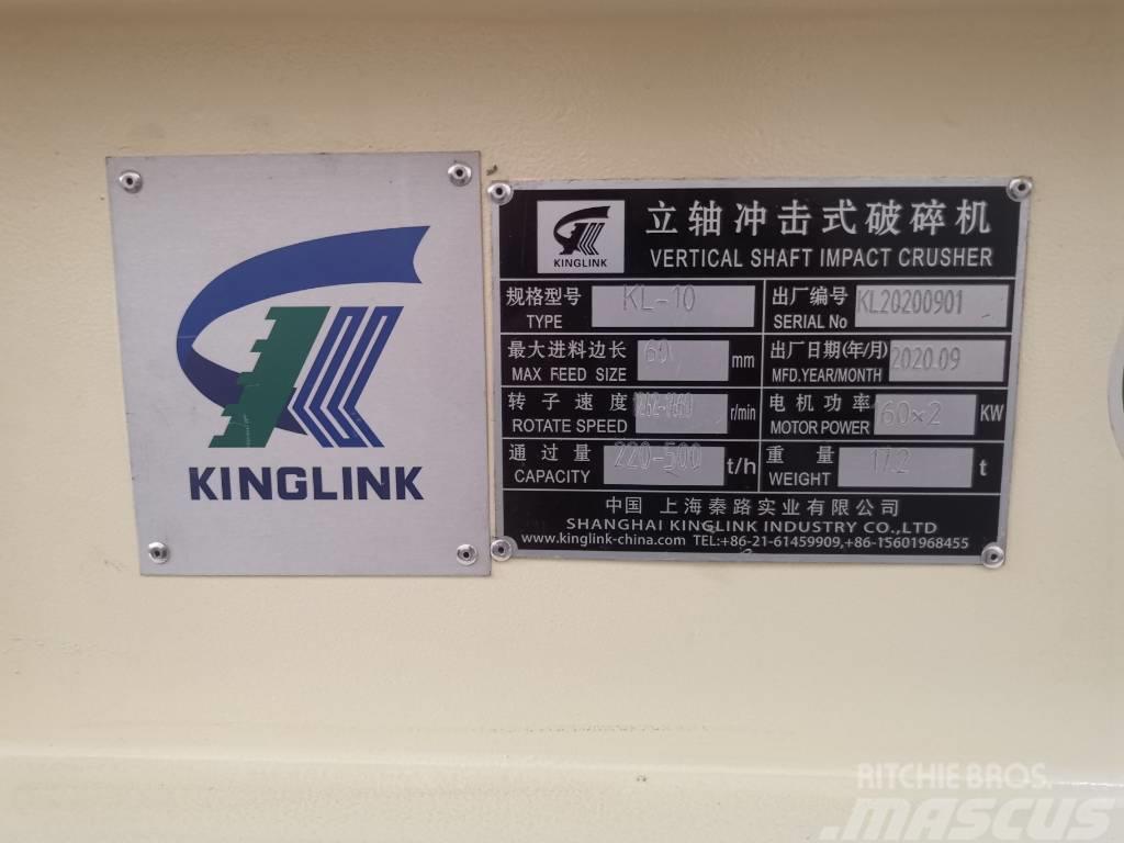 Kinglink Barmac VSI crusher KL-10 | Mineral Concrete Sands Knusere