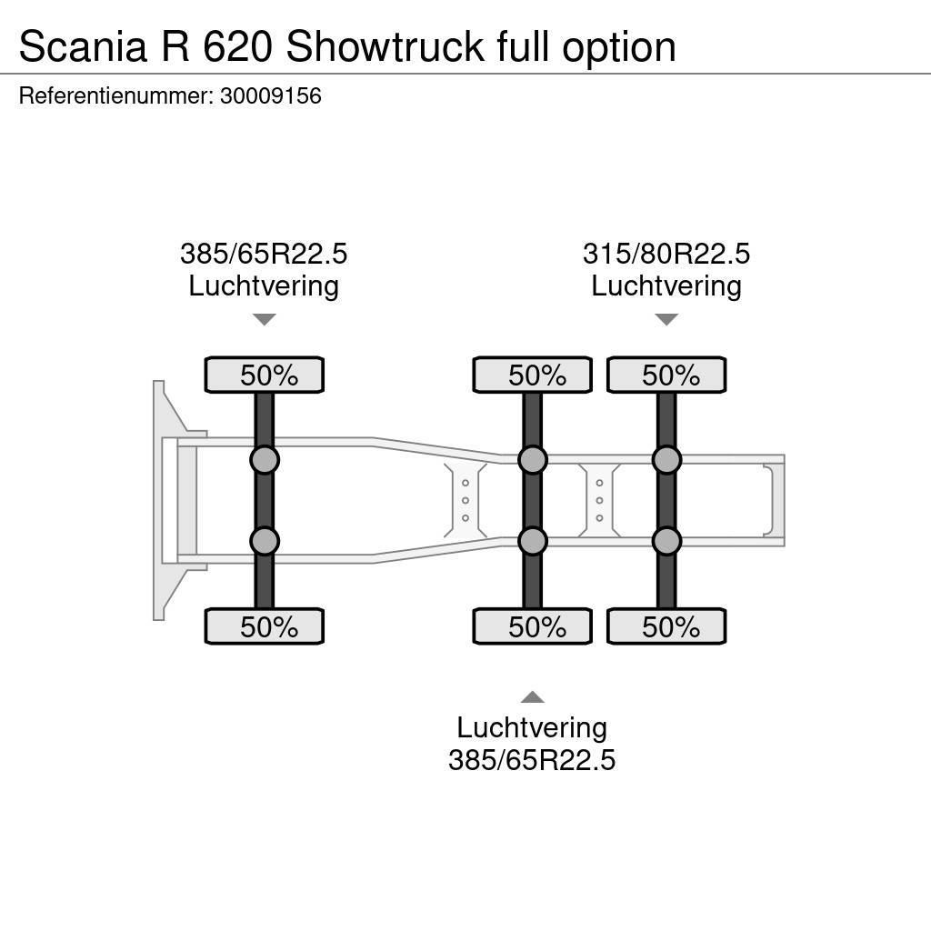 Scania R 620 Showtruck full option Trekkvogner