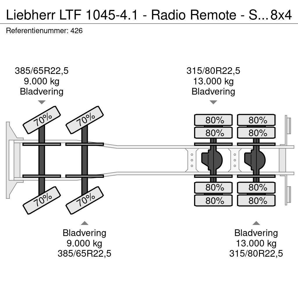 Liebherr LTF 1045-4.1 - Radio Remote - Scania P410 8x4 - Eu Allterreng kraner