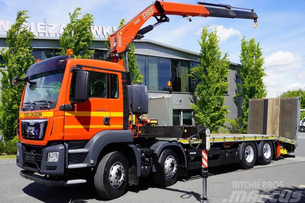 MAN TGS 35.360 E6 8×2 / Tow truck / Crane Fassi F235 Biltransportere