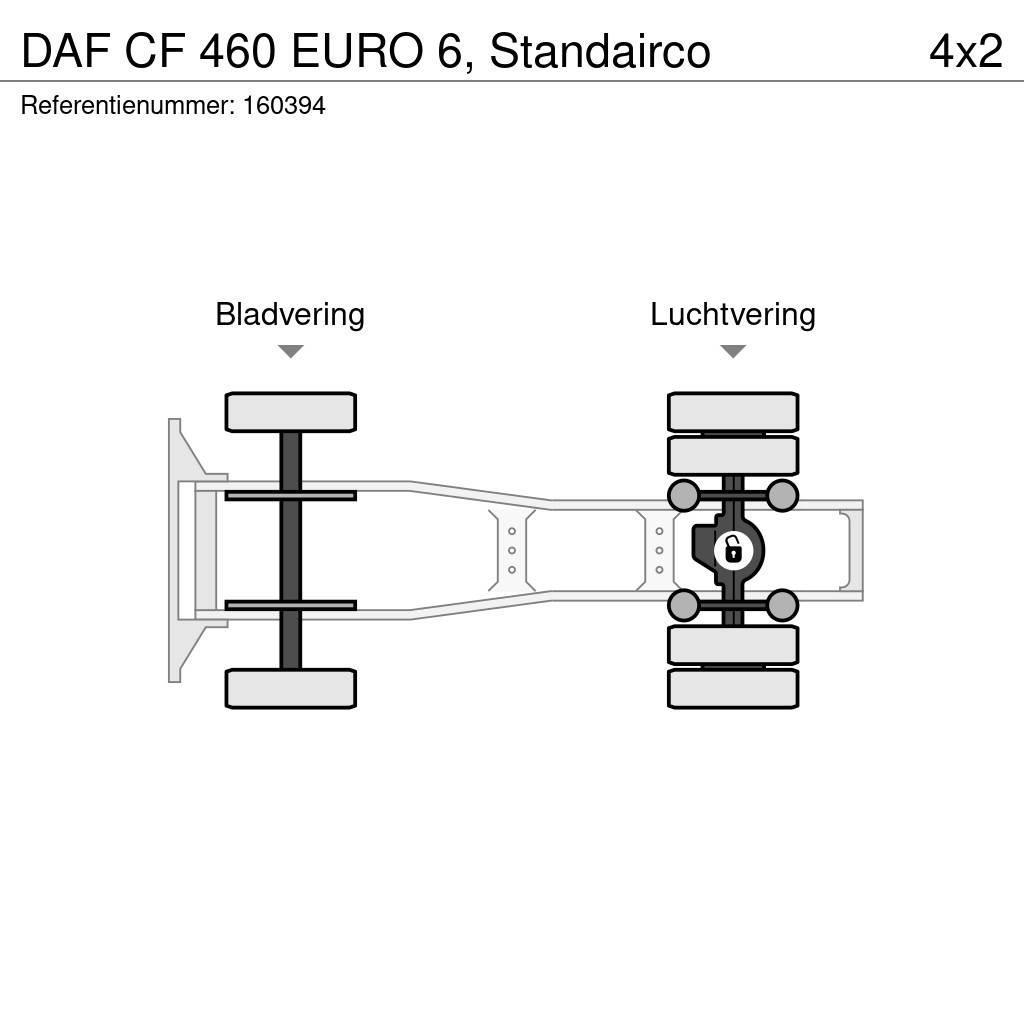 DAF CF 460 EURO 6, Standairco Trekkvogner
