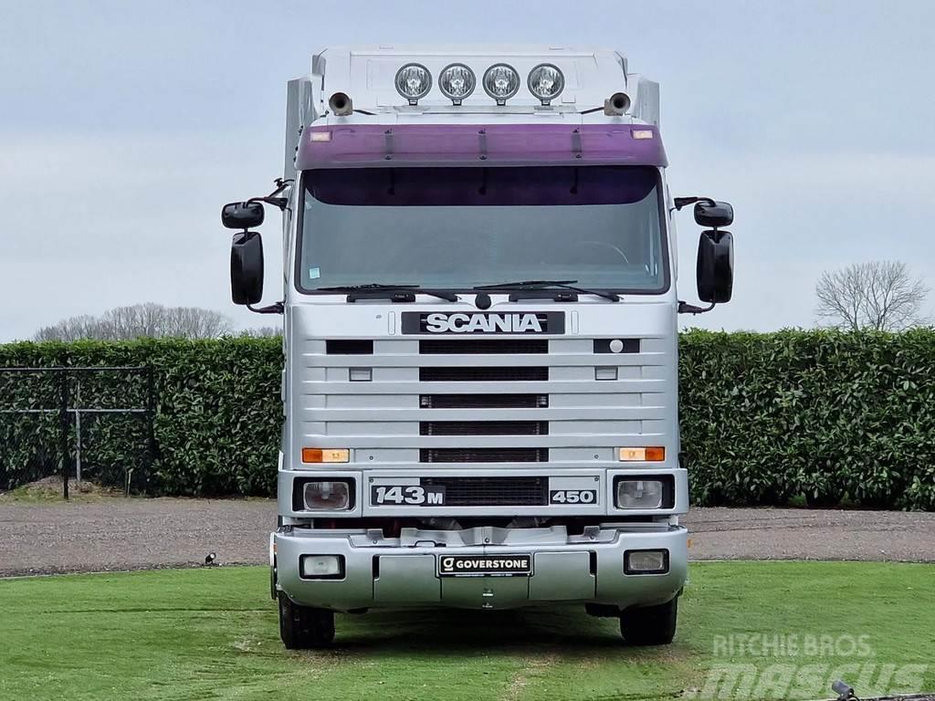 Scania R143-450 V8 4x2 - Oldtimer - Retarder - PTO/Hydrau Trekkvogner