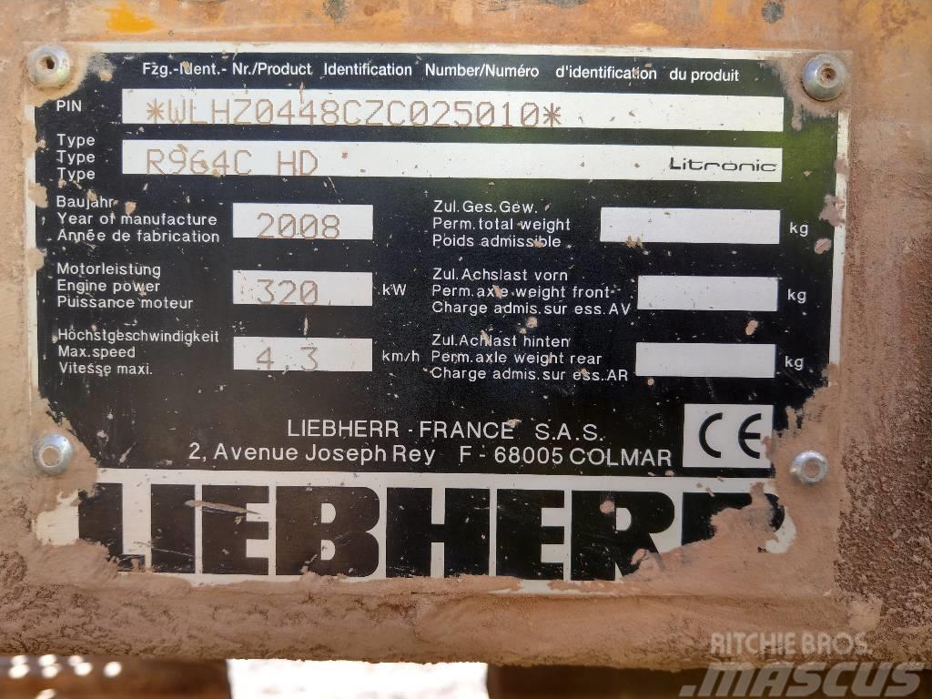 Liebherr R 964 C HD Beltegraver
