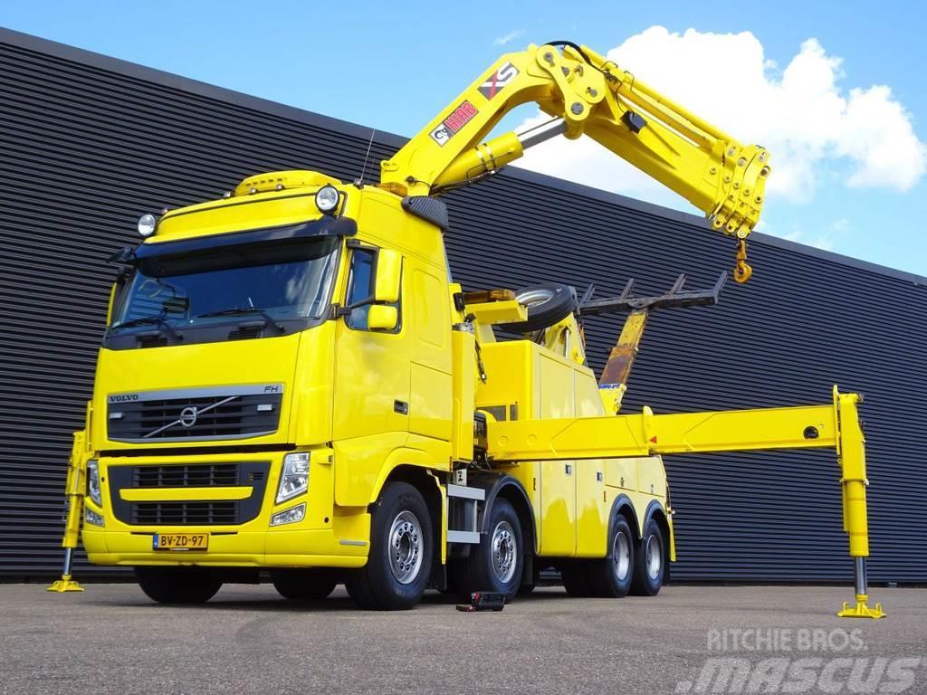 Volvo FH 520 / ABSCHLEPP / RECOVERY / TOWTRUCK / 8x4 / C Kranbil
