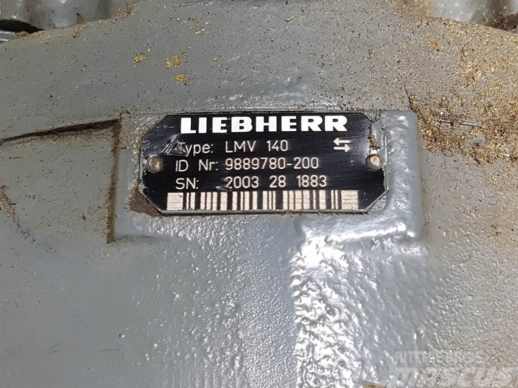 Liebherr A934C-9889780-200-LMV140-Drive motor/Fahrmotor Hydraulikk