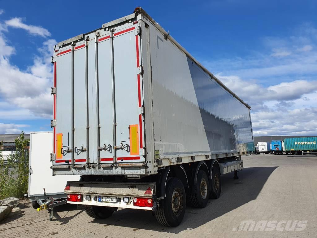 Kraker MOVING FLOOR - HYDRAULIC SIDE - OPENING TWO SIDES Andre hengere