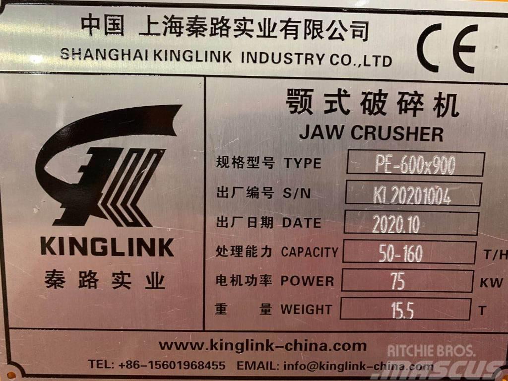 Kinglink Stone Jaw crusher PE2436 Knusere