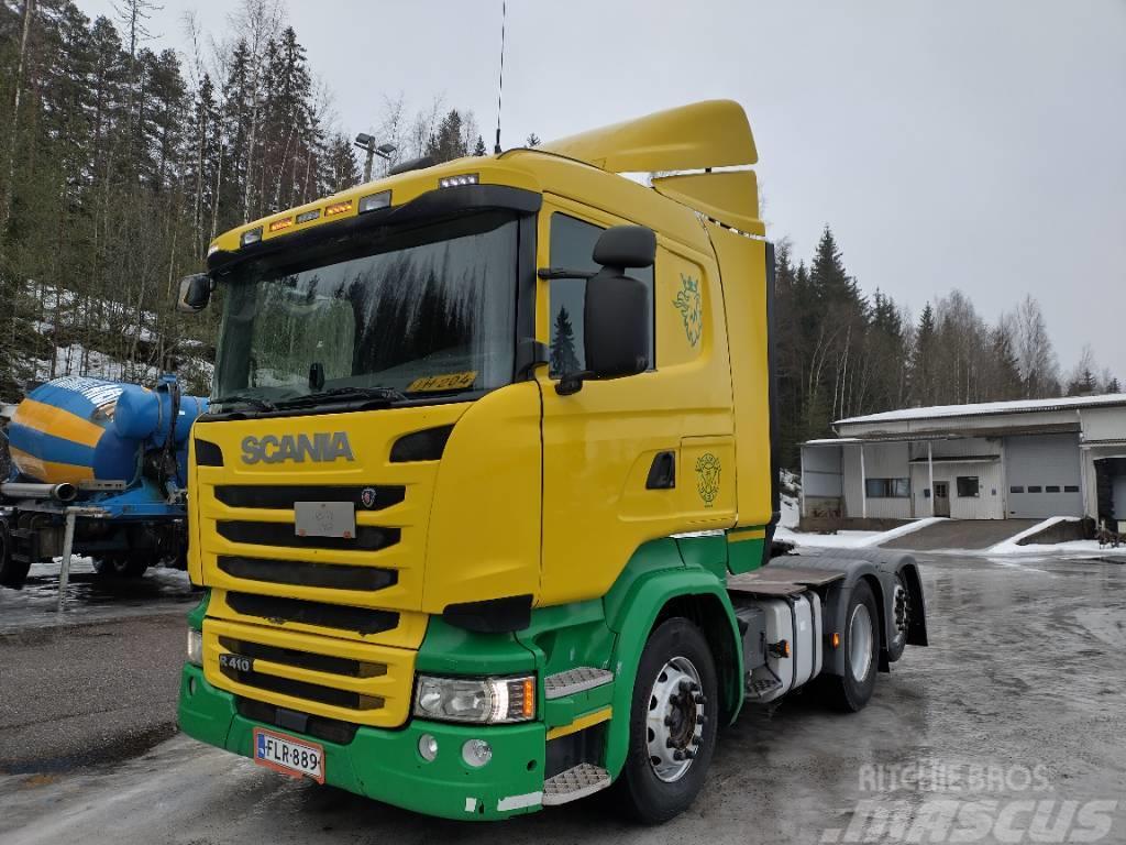 Scania R410 6x2 hydrauliikka, ADR,Euro6 Trekkvogner