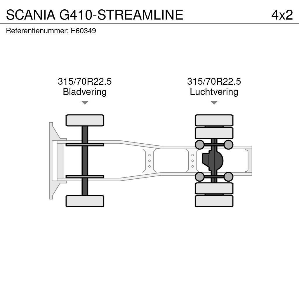 Scania G410-STREAMLINE Trekkvogner