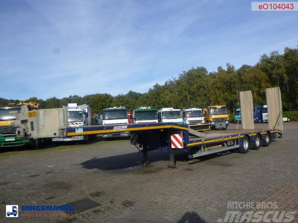 Faymonville 3-axle semi-lowbed trailer 50T + ramps Brønnhenger semi