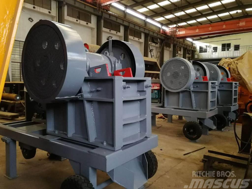 Kinglink PE250x400 Small Jaw Crusher With Diesel Engine Knusere