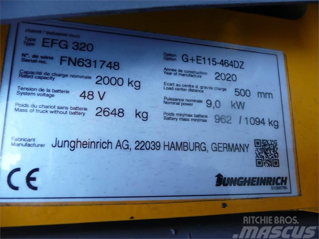 Jungheinrich EFG 320 464 DZ Elektriske trucker
