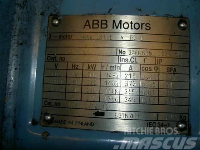 ABB Motor Siemens Kompressor tilbehør
