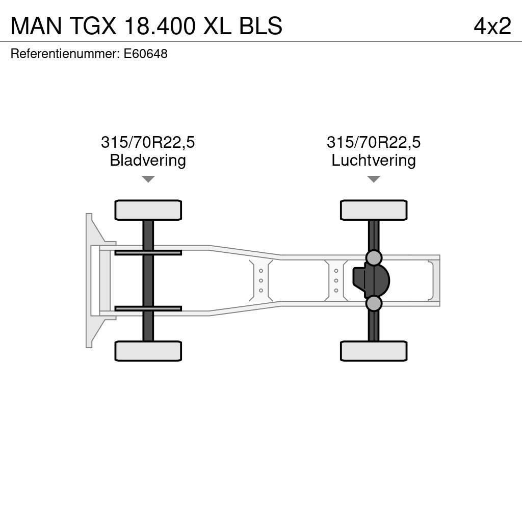 MAN TGX 18.400 XL BLS Trekkvogner
