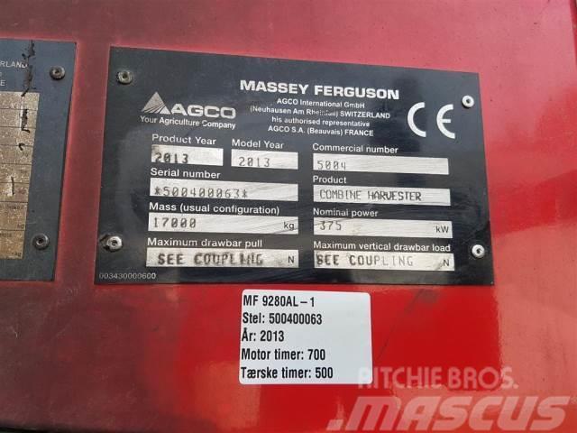 Massey Ferguson 9280 Skurtreskere