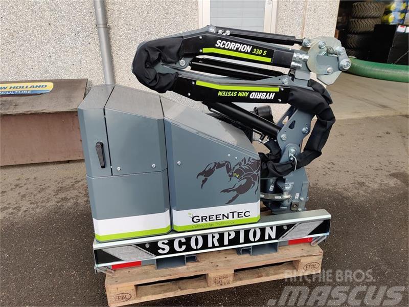 Greentec Scorpion 330-4 S PÅ LAGER - OMGÅENDE LEVERING Kantklipper