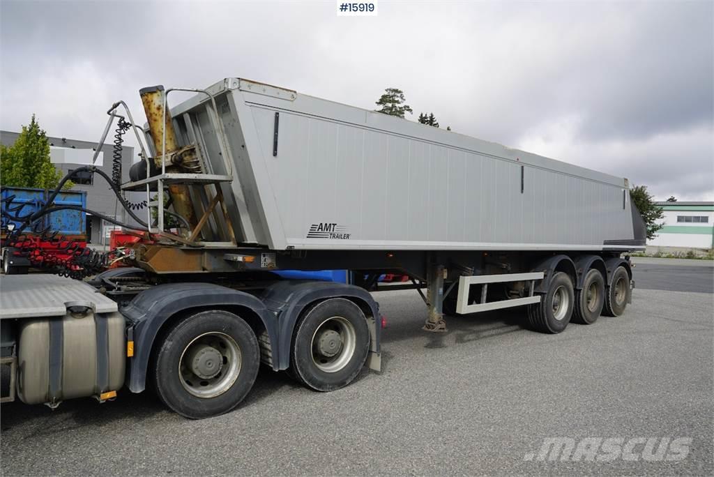 AMT 3 axle aluminum tipper semi Andre semitrailere