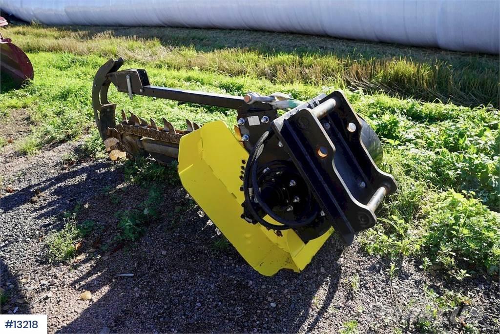 Digga BFT2 Chain digger w/ Combi attachment. Andre komponenter