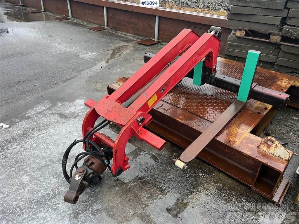 Hiab pallet forks w/ rotator and hydraulic tilt Andre komponenter